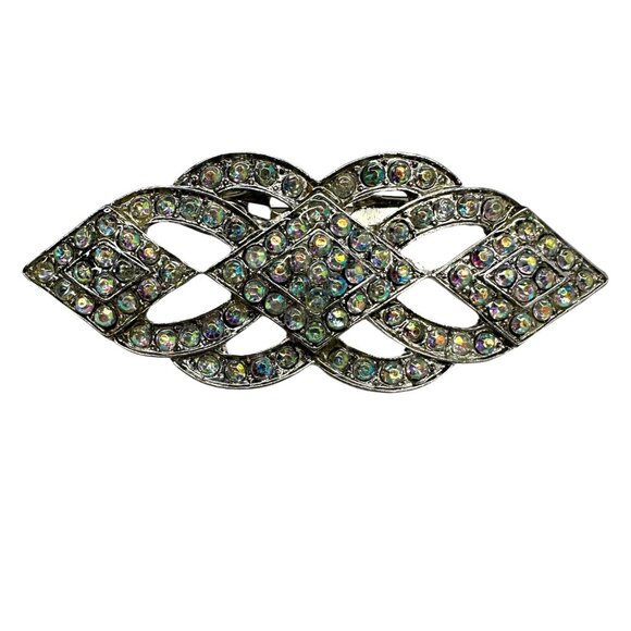 Iridescent Rhinestone Pin - Picture 2 of 6